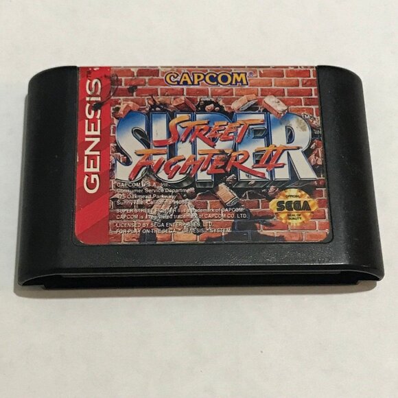Super Street Fighter 2 for Sega Genesis - Picture 1 of 2